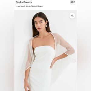 Marcella NYC Sheer Bolero